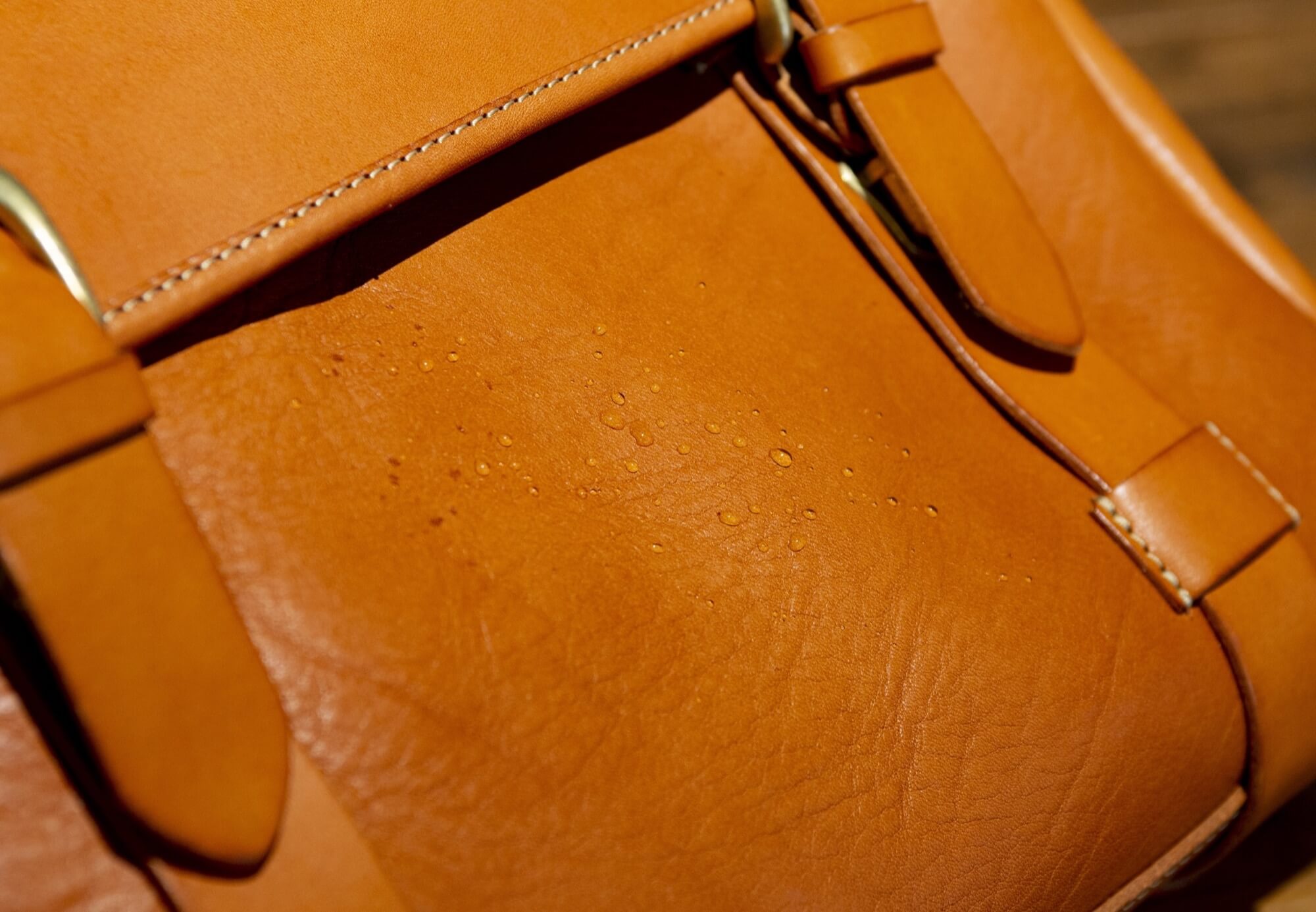 防水ケアのテスト