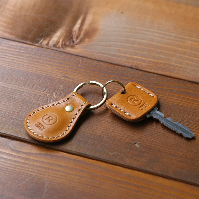 ティアドロップキーリング[sokunou] ｜革鞄・革小物のPORCO ROSSO