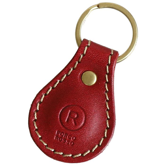 ティアドロップキーリング[sokunou] ｜革鞄・革小物のPORCO ROSSO