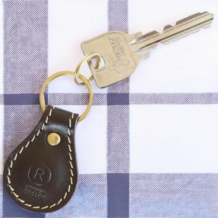 ティアドロップキーリング[sokunou] ｜革鞄・革小物のPORCO ROSSO