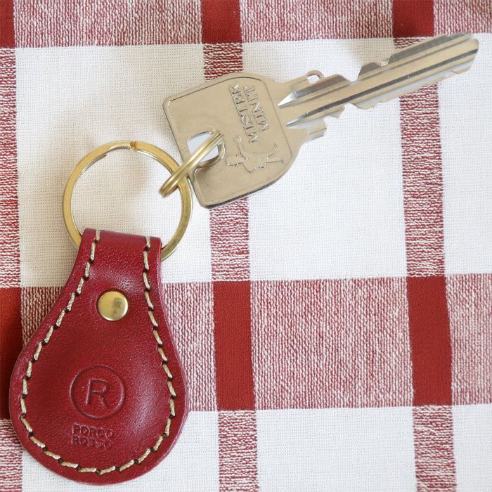 ティアドロップキーリング[sokunou] ｜革鞄・革小物のPORCO ROSSO