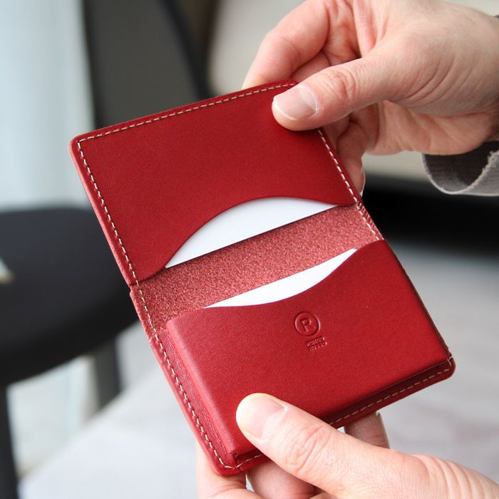 名刺入れ[sokunou] ｜革鞄・革小物のPORCO ROSSO（ポルコロッソ）