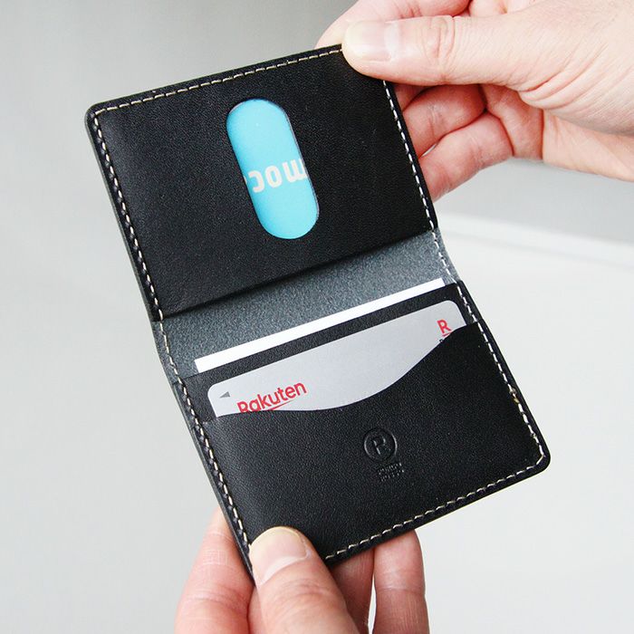 2つ折りパスケース[sokunou] ｜革鞄・革小物のPORCO ROSSO（ポルコロッソ）