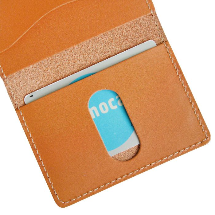 2つ折りパスケース[sokunou] ｜革鞄・革小物のPORCO ROSSO（ポルコロッソ）