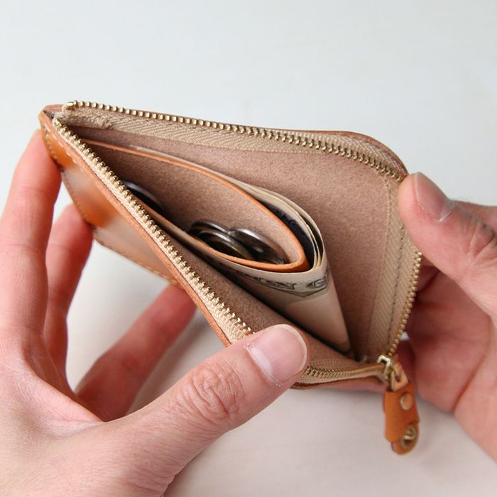 L字財布[sokunou] ｜革鞄・革小物のPORCO ROSSO（ポルコロッソ）