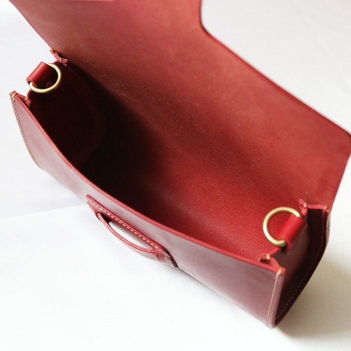 フラップクラッチショルダーバッグ｜PORCO ROSSO