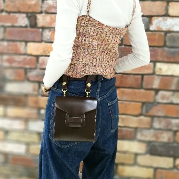 フラップベルトポーチ｜PORCO ROSSO