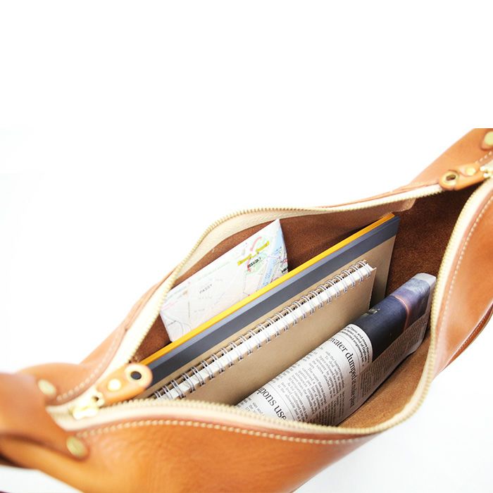 薄マチショルダーバッグM｜PORCO ROSSO