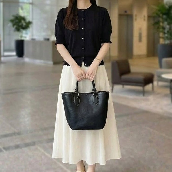 ラウンドミニトートバッグ｜PORCO ROSSO