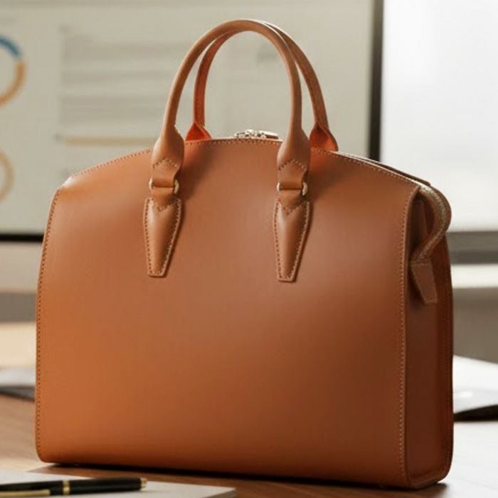 ラウンドZIPブリーフケースA4｜PORCO ROSSO