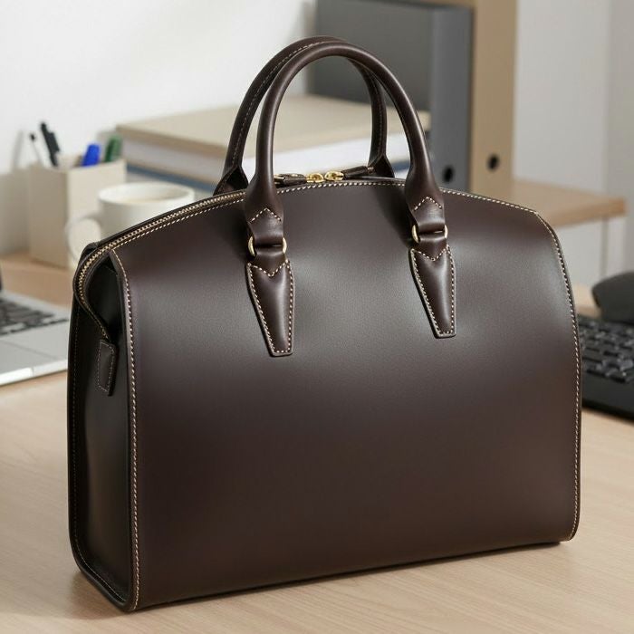 ラウンドZIPブリーフケースA4｜PORCO ROSSO