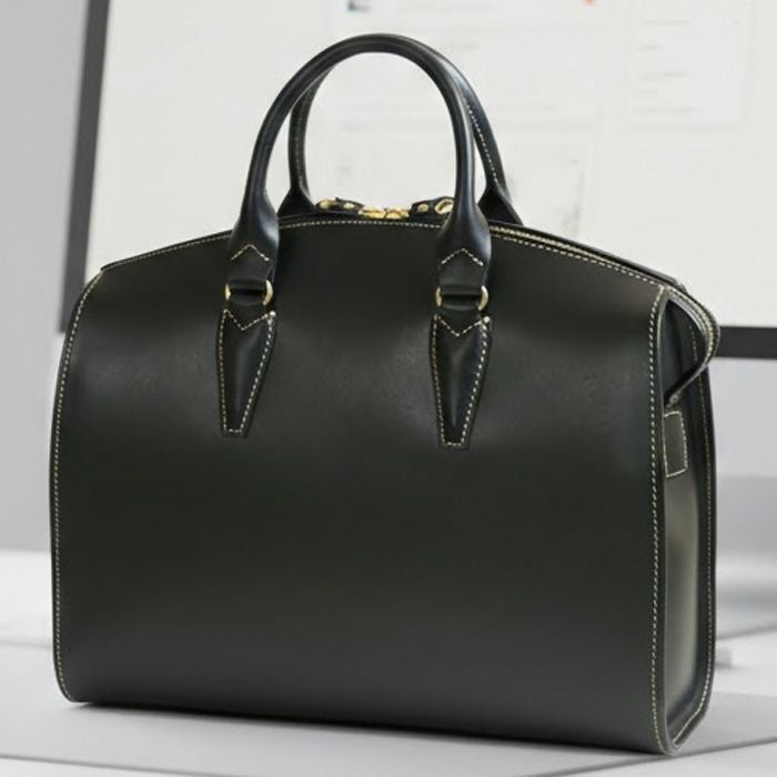 ラウンドZIPブリーフケースA4｜PORCO ROSSO