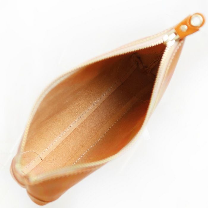 ダックテールポーチM[sokunou] ｜革鞄・革小物のPORCO ROSSO