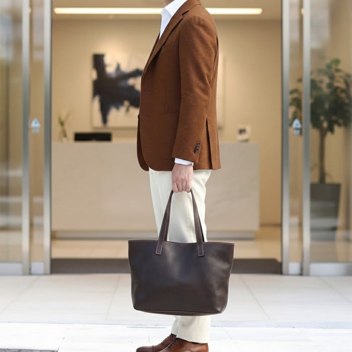 ホリゾンタルトートバッグM｜PORCO ROSSO