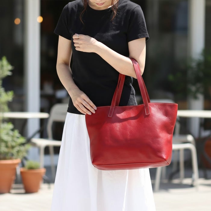 ホリゾンタルトートバッグM｜PORCO ROSSO