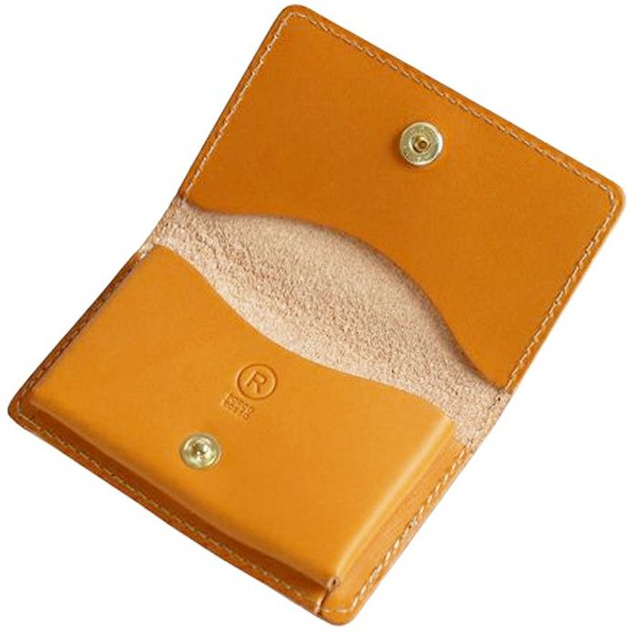 名刺入れ ホック付き [sokunou] ｜革鞄・革小物のPORCO ROSSO