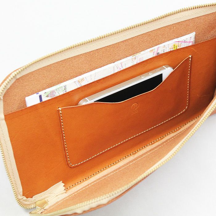 L字クラッチバッグS｜PORCO ROSSO