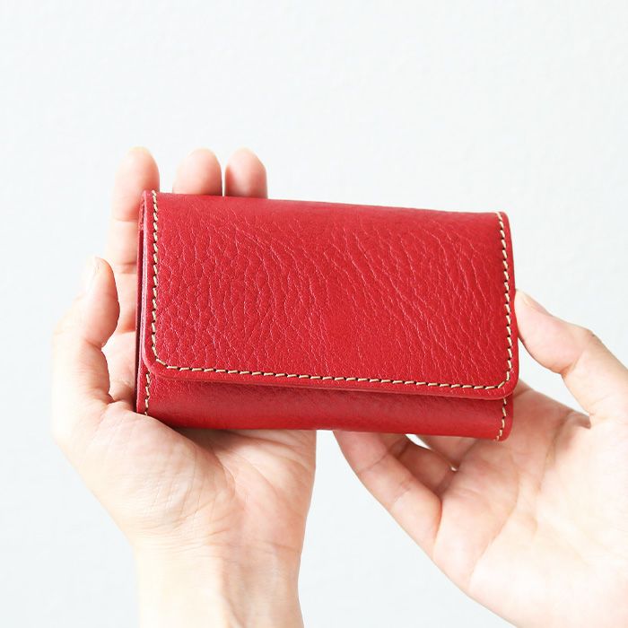紅狐です　PORCO ROSSO（財布）赤 レザーウォレット 通販 porco rosso 財布 PORCO ROSSO ポルコロッソ