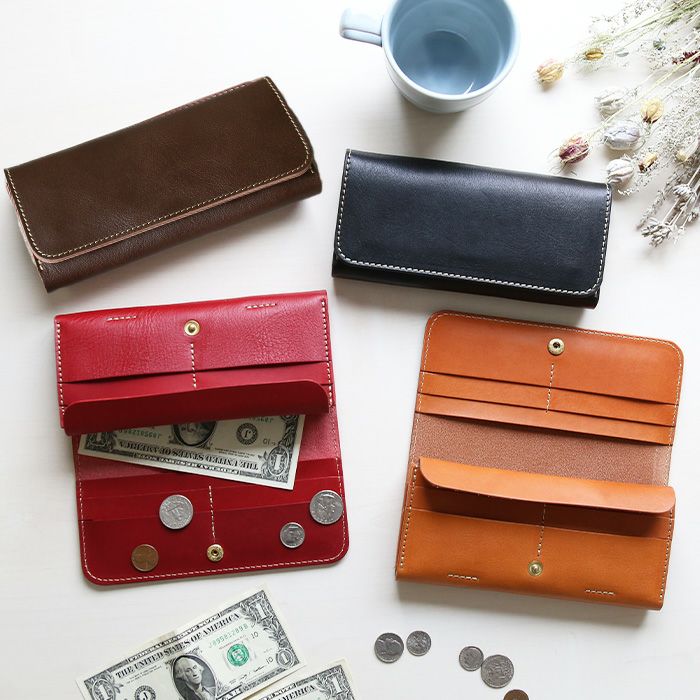 PORCO ROSSO／ラウンド長財布