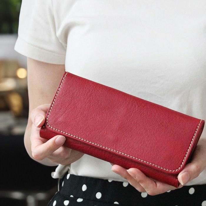 ラウンド長財布[sokunou] ｜革鞄・革小物のPORCO ROSSO（ポルコロッソ）