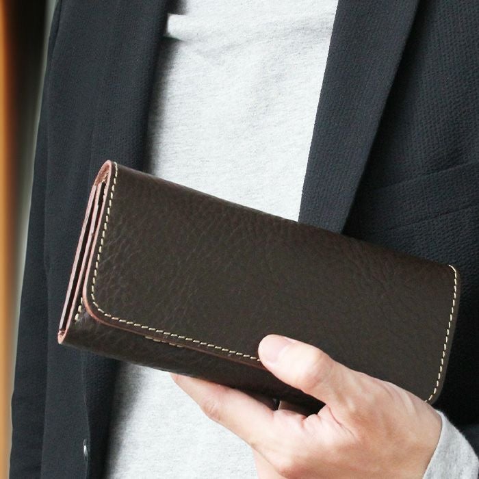 ラウンド長財布[sokunou] ｜革鞄・革小物のPORCO ROSSO（ポルコロッソ）