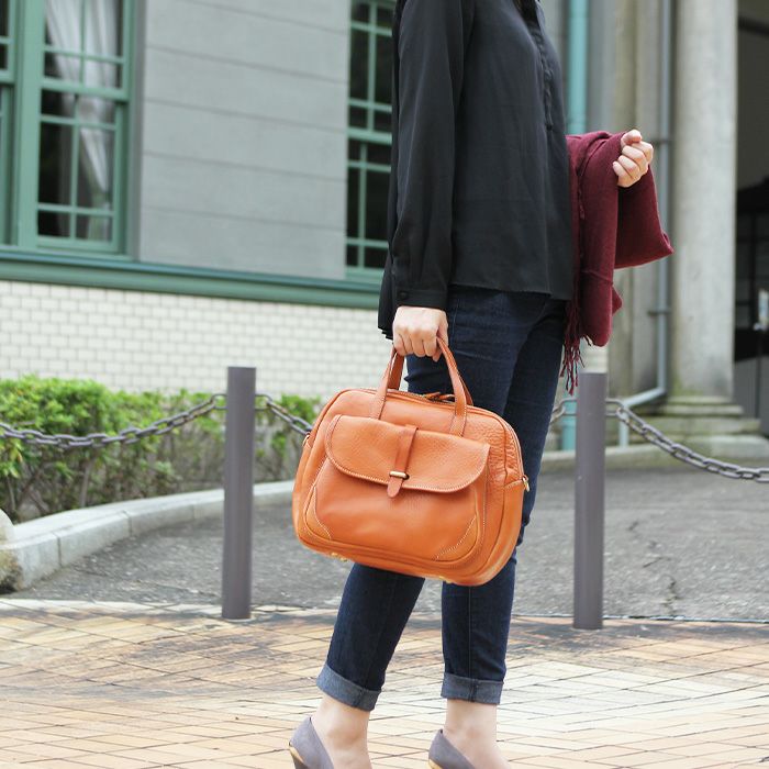 フロントポケットトートバッグS｜PORCO ROSSO