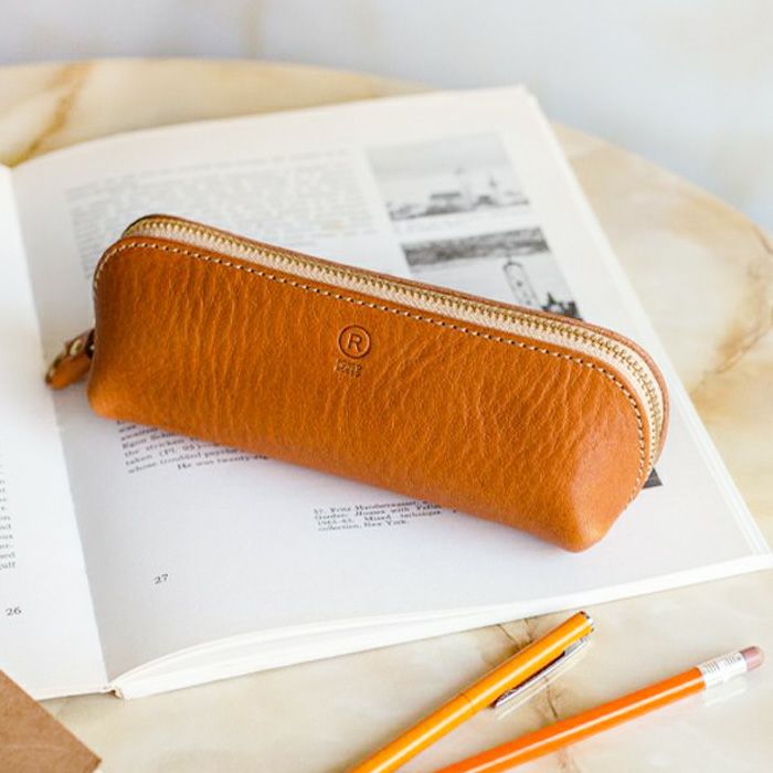 三角ペンケース｜革鞄・革小物のPORCO ROSSO（ポルコロッソ）