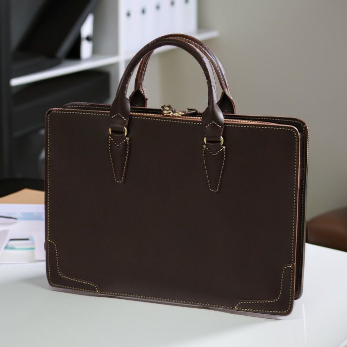 煽りポケットブリーフケースA4E｜PORCO ROSSO