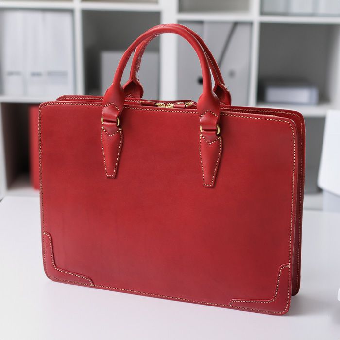 煽りポケットブリーフケースA4E｜PORCO ROSSO