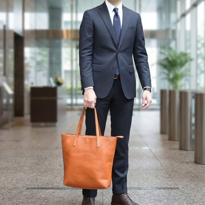 バーティカルZIPトートバッグ｜PORCO ROSSO