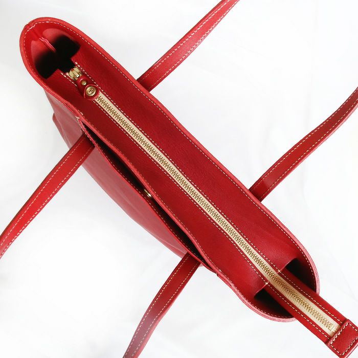 バーティカルZIPトートバッグ｜PORCO ROSSO