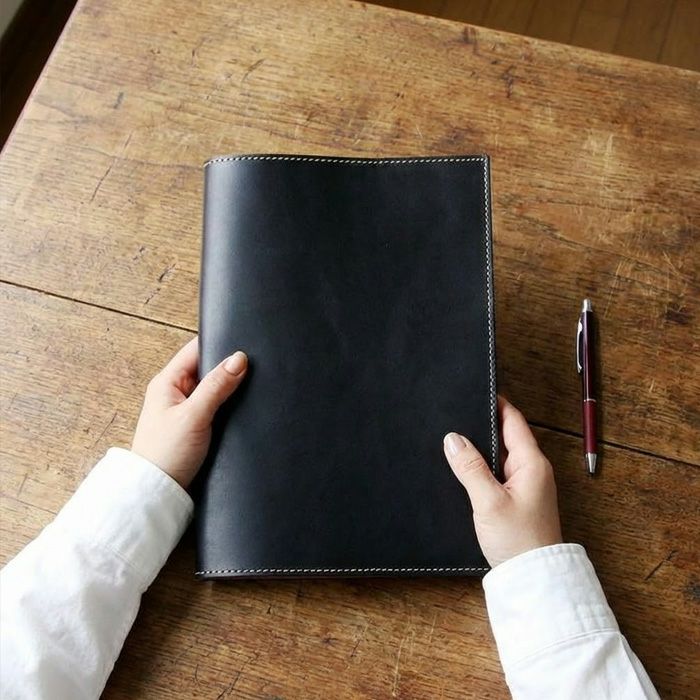 B5ノートカバー[nouki1] ｜革鞄・革小物のPORCO ROSSO（ポルコロッソ）