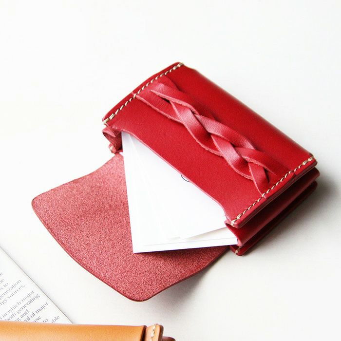 アコーディオンカードケース[sokunou] ｜革鞄・革小物のPORCO ROSSO