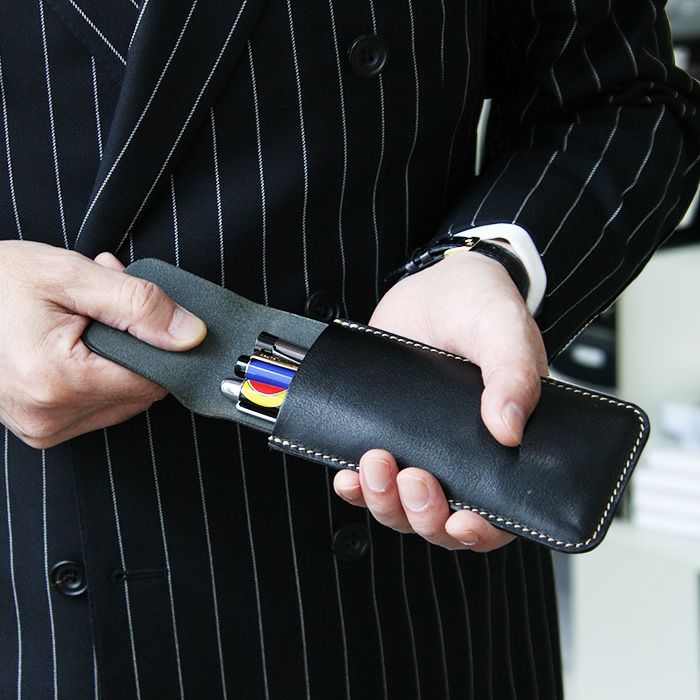 ドローペンケース[sokunou] ｜革鞄・革小物のPORCO ROSSO（ポルコロッソ）