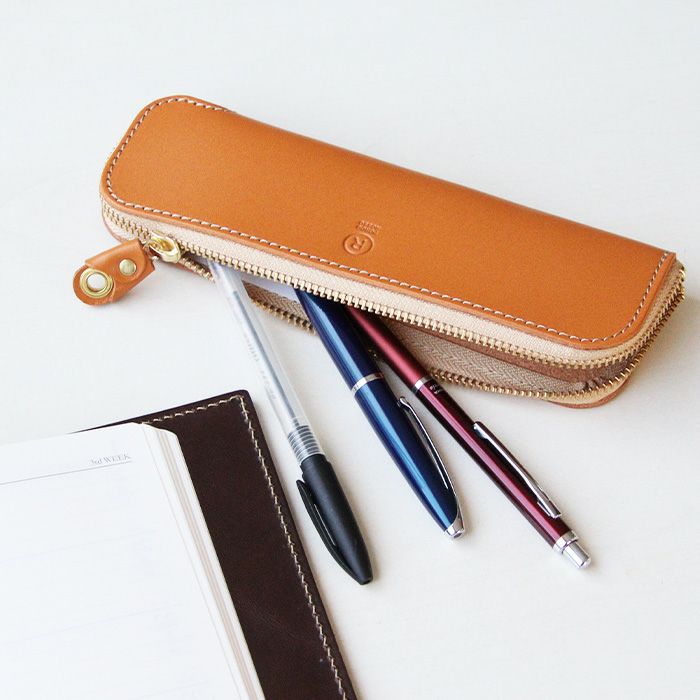 トレーペンケース[sokunou] ｜革鞄・革小物のPORCO ROSSO（ポルコロッソ）