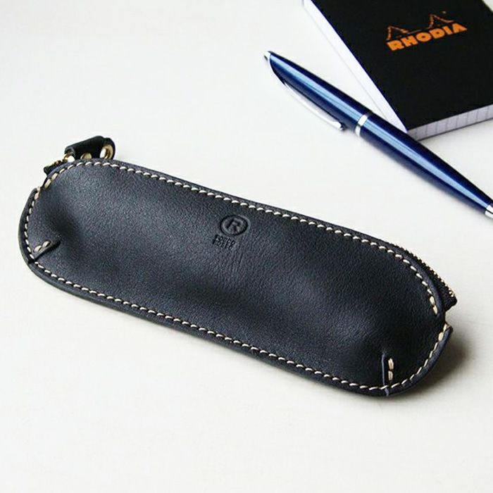 ビーンズペンケース[sokunou] ｜革鞄・革小物のPORCO ROSSO