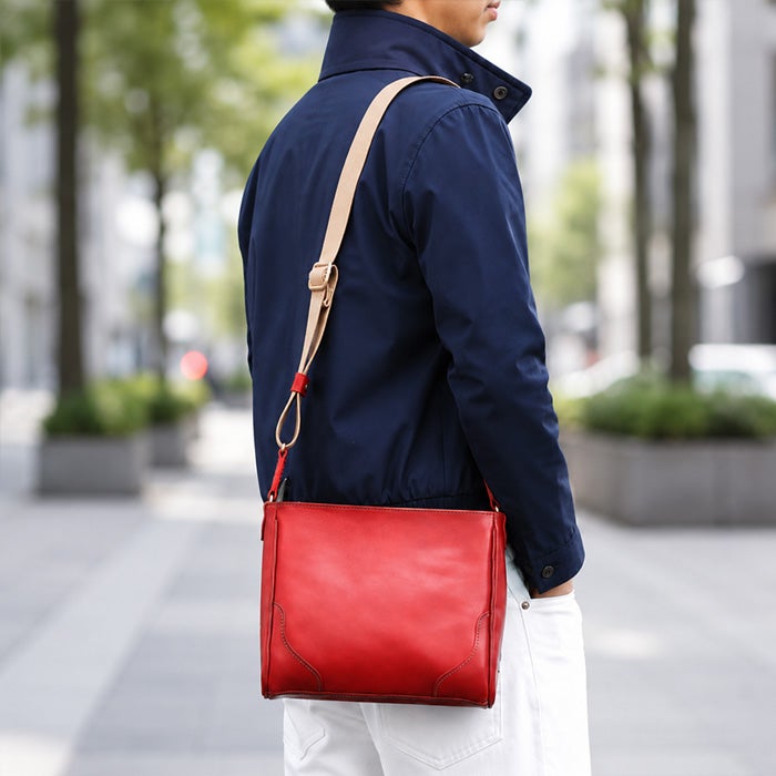 ボックスミニショルダーバッグ｜PORCO ROSSO