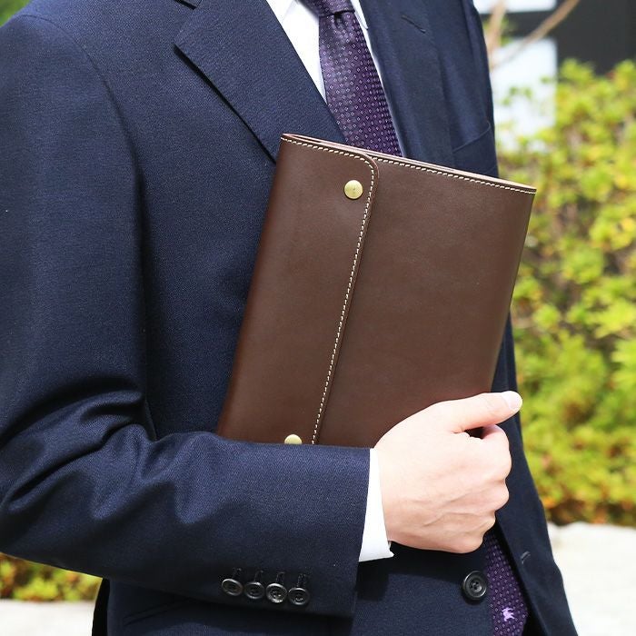 フラップ手帳カバーM 【A5・ほぼ日手帳対応サイズ】｜革鞄と革小物の