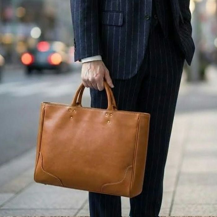 ホリゾンタルビジネスバッグA4E｜PORCO ROSSO