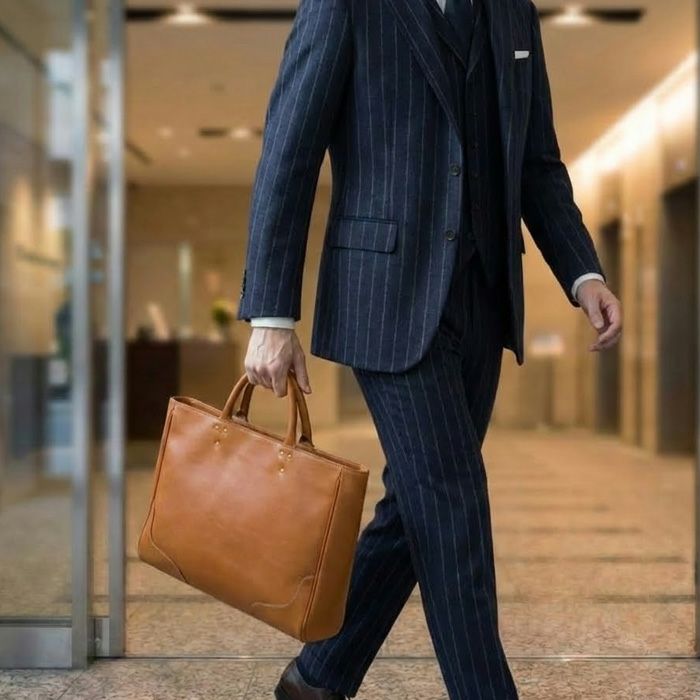 ホリゾンタルビジネスバッグA4E｜PORCO ROSSO