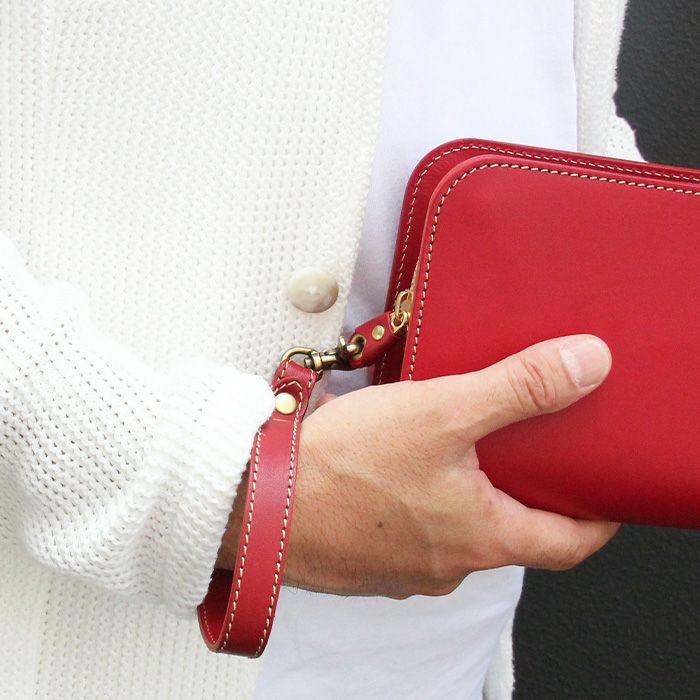 クラッチストラップ｜PORCO ROSSO