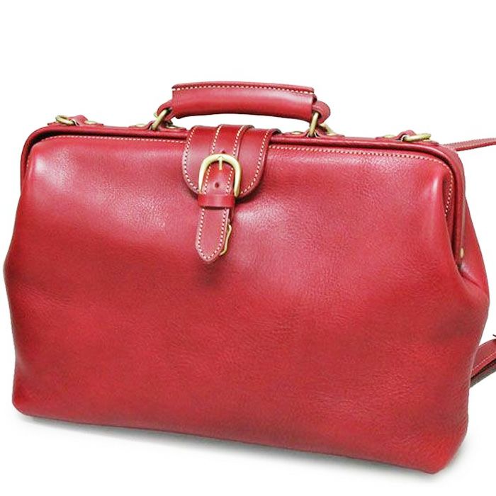 美品　PORCO ROSSO　ポルコロッソ　ベルテッドレザー ダレスバック 3WAYベルテッドソフトダレスバッグA4E｜PORCO ROSSO