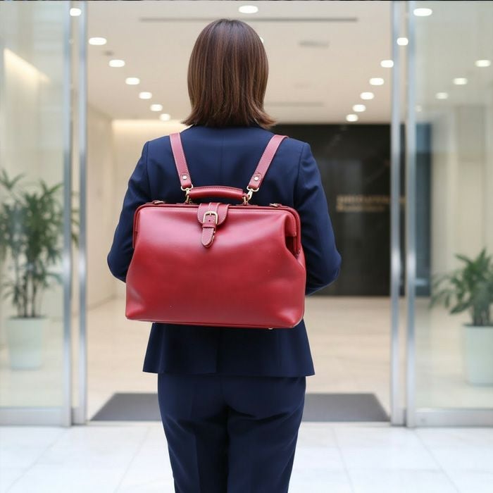 3WAYベルテッドソフトダレスバッグA4E｜PORCO ROSSO