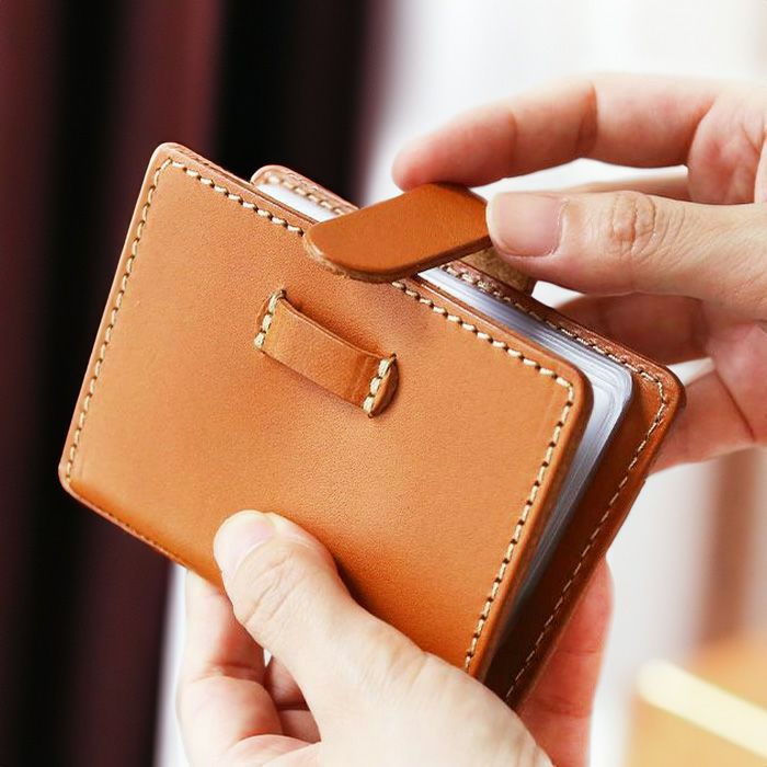 カードケース専用「クリアケース」（12ポケット）[sokunou] ｜革鞄・革