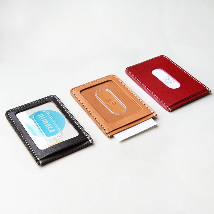 縦型パスケース[sokunou] ｜革鞄・革小物のPORCO ROSSO（ポルコロッソ）