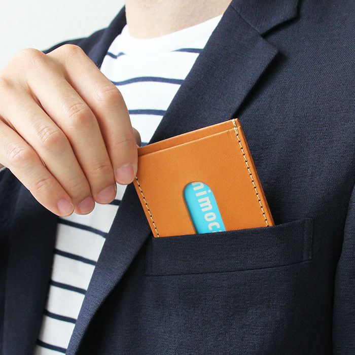 縦型パスケース[sokunou] ｜革鞄・革小物のPORCO ROSSO（ポルコロッソ）