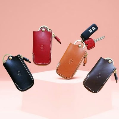 レザーZIPキーケース