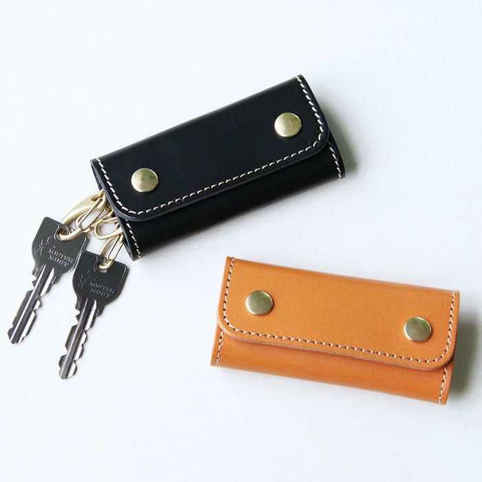 ダブルホックキーケース[sokunou] ｜革鞄・革小物のPORCO ROSSO