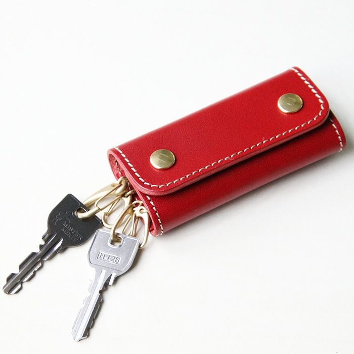 ⭐️値下げ⭐️ ポルコロッソキーケース ダブルホックキーケース[sokunou] ｜革鞄・革小物のPORCO ROSSO