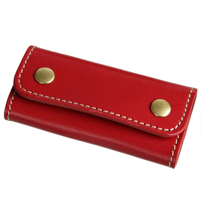 ダブルホックキーケース[sokunou] ｜革鞄・革小物のPORCO ROSSO